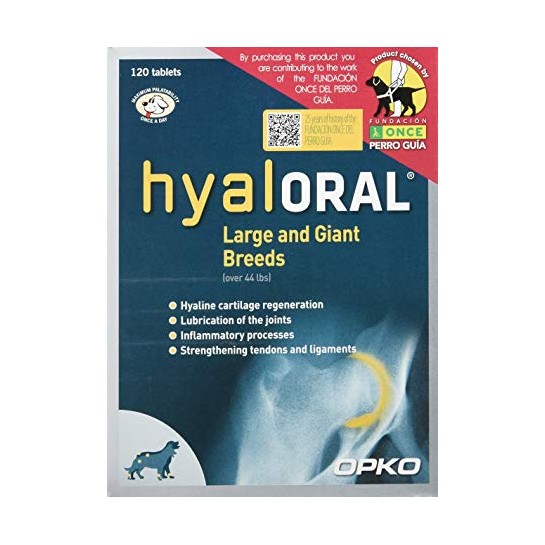 Hyaloral Large and Giant breeds, tabletės (N120)