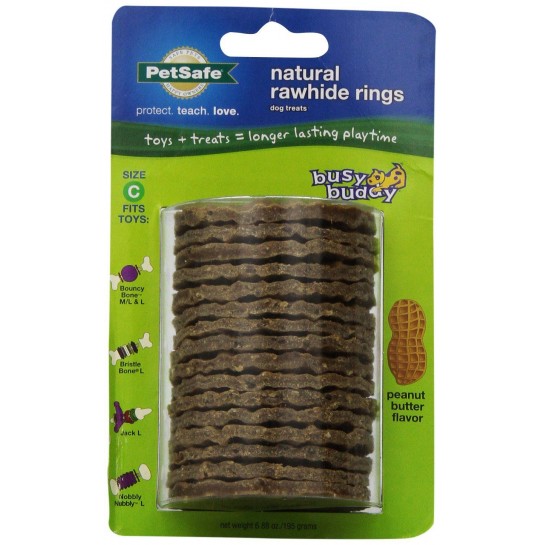 Busy Buddy All Natural Rawhide Refills