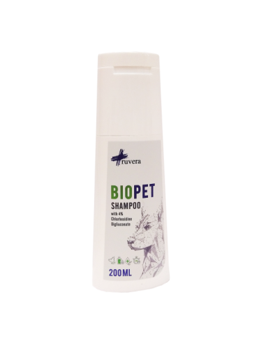 BioPet šampūnas su chlorheksidinu 4%