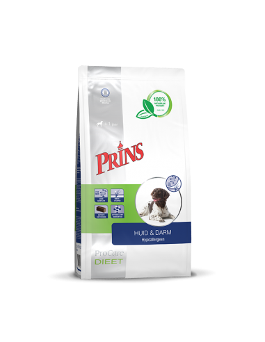 Prins Skin & Intestinal Hypoallergenic dietinis sausas maistas šunims su antiena ir ryžiais