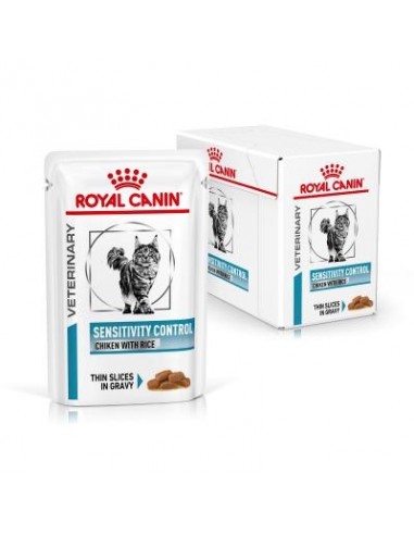 Royal Canin cat Sensitivity Control Chicken konservuotas ėdalas
