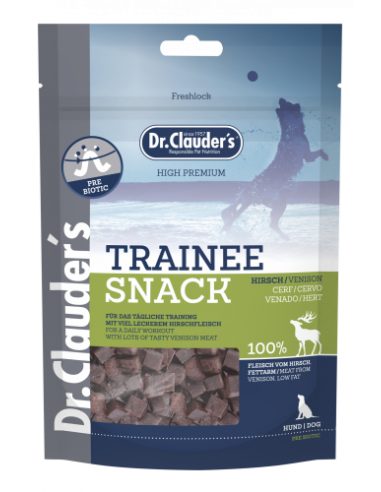 Dr. Clauder’s dried venison delicacy in pieces for dogs