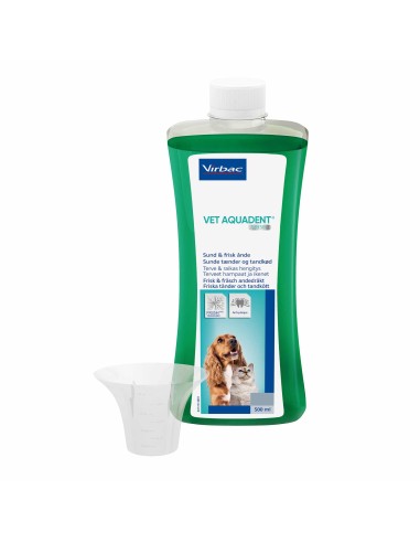 Virbac Vet Aquadent, dental rinse liquid for dogs and cats